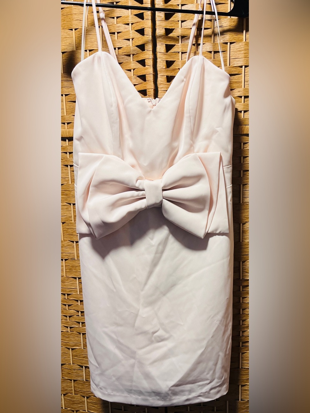 Karlie Off White Bow Dress L